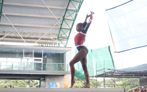 La deportista logró una puntuación de 12.067 en viga de equilibrio, marca que le dio el oro; mientras que en all-around fue plata.