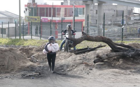 San Miguel de Común mantiene cierta calma en horas de la mañana.