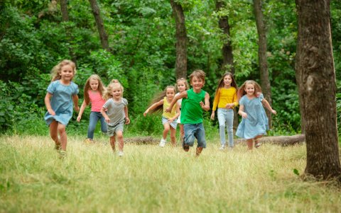 Correr es un ejercicio ideal para los niños