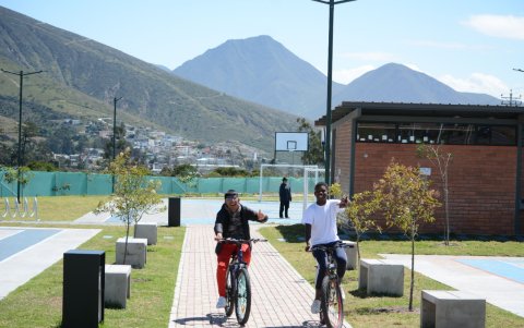 Intacto. Así luce el recién inaugurado paraque Ciudad Bicentenario, en el norte de la urbe