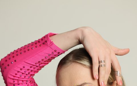 El uso de cristales es una tendencia.