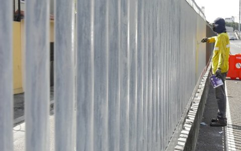 Efecto. La comunidad tiene con las rejas un mejor respiro.