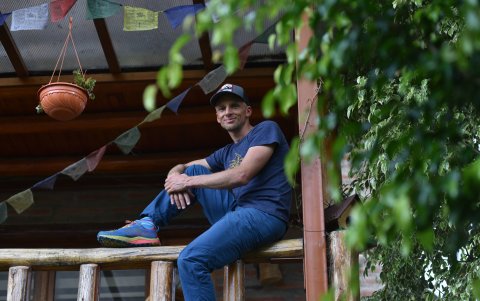 El deportista de 41 años es amante de la naturaleza.