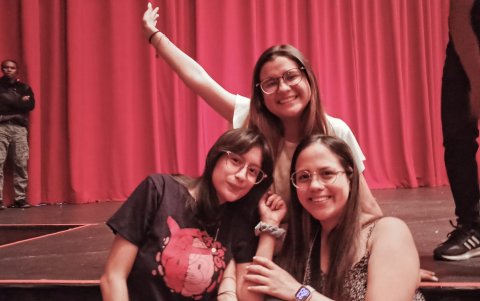 Ana Cevallos, Nayeli Coello, Sheyla Lozano.