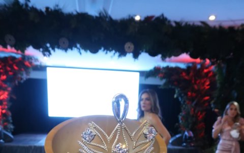 La corona que se llevará la ganadora fue diseñada por Catalina Salcedo.