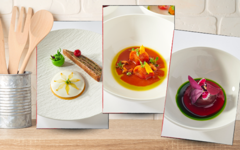 Creaciones del chef francés Davy Tissot