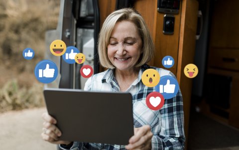 En cualquier aplicación o programa está disponible, pero es en Whatsapp donde más lo utilizamos.