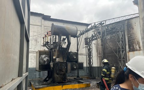 Se logró intervenir a tiempo el incendio
