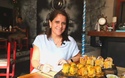 Andrea Arce, propietaria de Central 593.