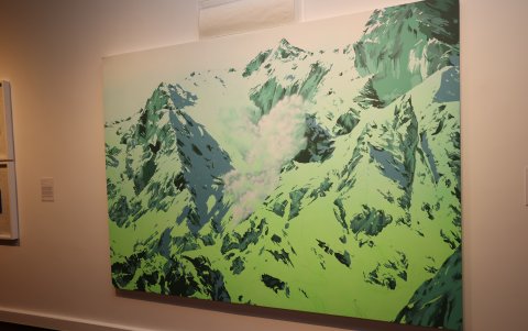 La obra Mutate is the compilation of events that no longer exist, de la artista guayaquileña Francesca Palma, obtuvo el tercer lugar.