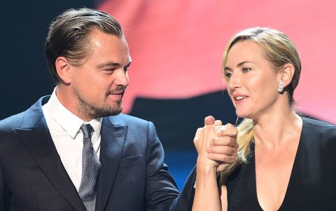 Leonardo y Kate.