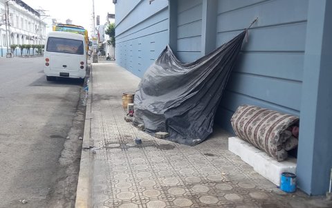 En otros puntos de Guayaquil, esta es la realidad que se observa en las calles.