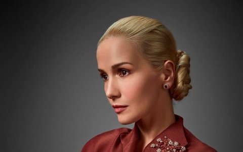 La actriz fue seleccionada a través de un casting.