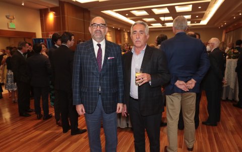 Iván Correo y Leonardo Lasso.