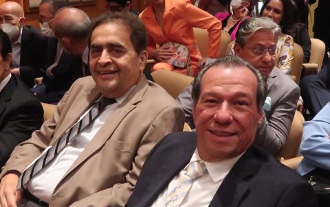 Ramón Sonnenholzner y Benjamín Rosales.