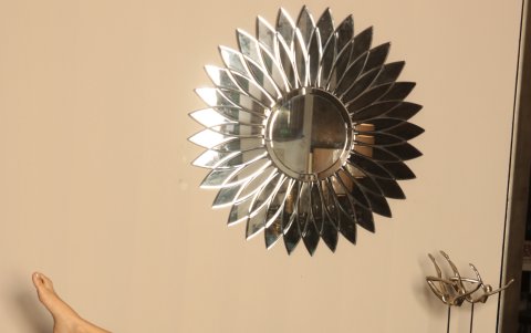 La diseñadora proviene de una familia de creativos.