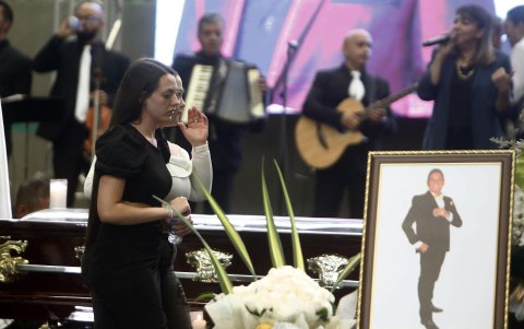 Daniela Alzate Gómez nieta del fallecido cantante colombiano Darío Gómez 