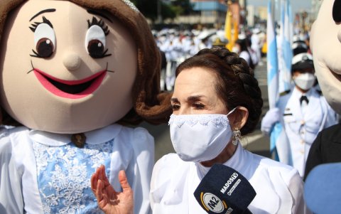 Gloria Gallardo, presidenta de la Empresa Pública Municipal de Turismo, Promoción Cívica y Relaciones Internacionales.
