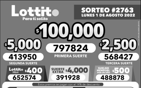 _BOLETIN LOTTO 2763, LUNES 1 DE AGOSTO-2022