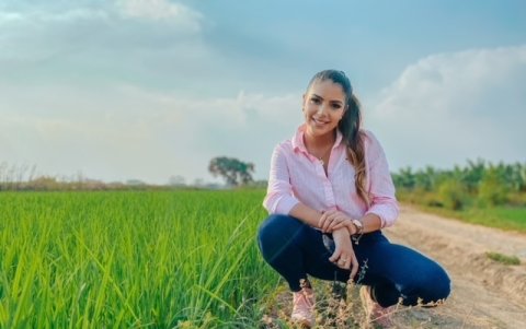 Desde pequeña, Connie estuvo fuertemente vinculada con el campo.