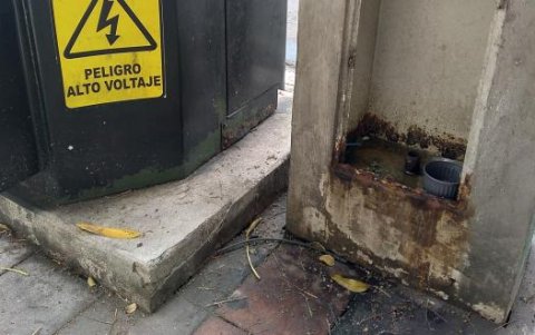 Estas estructuras son los urinarios de los indigentes.