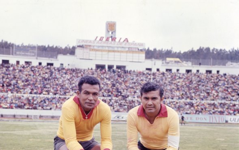 El Pollo (d) con Vicente Lecaro, cuando integraban la llamada Cortina de Hierro.