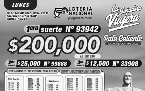 _BOLETIN LOTERIA 6793, lunes 8 DE AGOSTO-2022