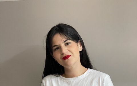 Hacer arte sobre una tabla.