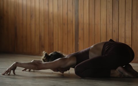 Para Corina el yoga es un estilo de vida.