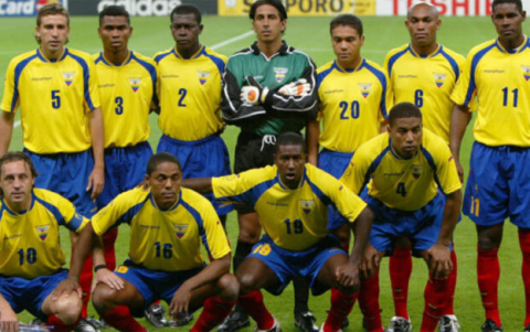 Con esta indumentaria, la selección nacional debutó en citas mundialistas.