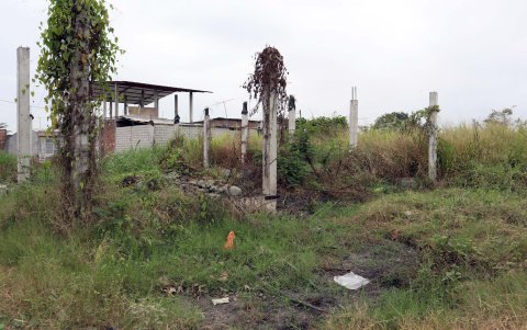 Existen solares abandonados, sin cerramientos ni limpieza.