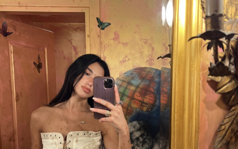 Dua Lipa, la británica una de las cantantes más admiradas por su belleza y talento.