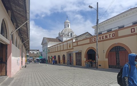 El Convento. Desde este lugar parte la peregrinación el domingo 11 hasta la ‘Piedra Chilintosa’.