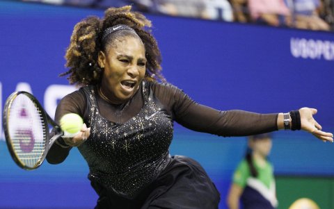 La tenista estadounidense Serena Williams en una de sus últimas competencias.