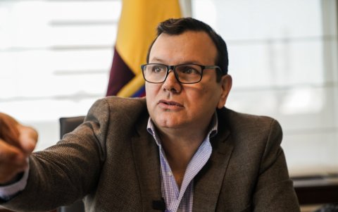 Ministro de Agricultura de Ganadería, Bernardo Manzano.