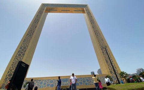 Arco de Dubái, al que ingresar cuesta $ 15.