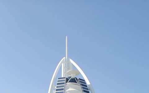 El Burj Al Arab, un sitio donde el recorrido tiene un costo de $ 65.