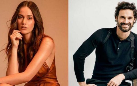 Con el español Iván Sánchez, quien es actor y modelo.