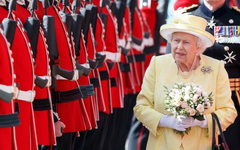 Imagen de archivo de la reina Isabel II.