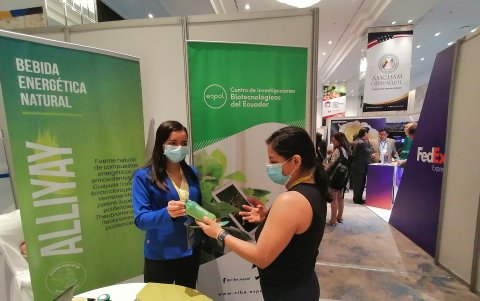 Investigaciones.- Alumnos de la Espol desarrollan productos que están por salir al mercado, como una bebida energética natural, Alliyay.