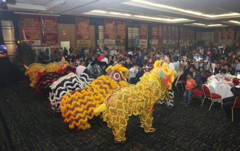 Festejos. Cinco colonias chinas de Guayaquil y Quevedo se reunieron por primera vez en Guayaquil el 21 de septiembre de 2019.