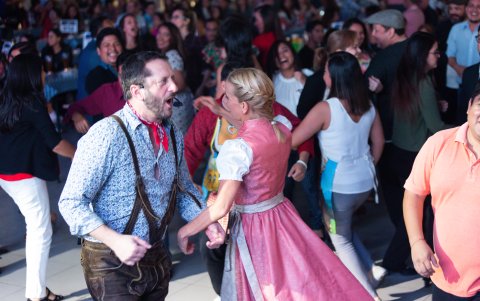 La presentación y anuncio de la celebración del Oktoberfest que hará la Cámara de Comercio Alemana en el Centro de Convenciones.
