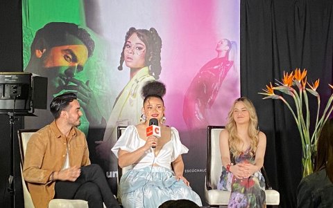 Andresse, Cesia y Mar.