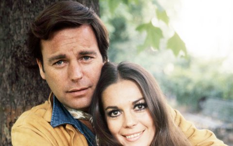 Natalie con su esposo Robert Wagner.