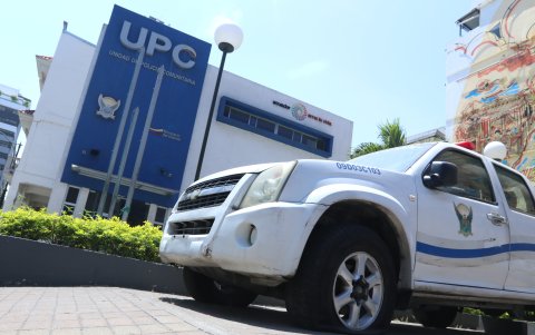 El deterioro en otros bienes se evidencian afuera de las UPC de la Policía.