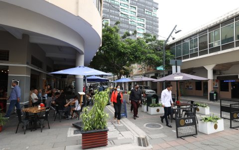 Acciones. Además del comercio, actividades culturales y artísticas pueden aterrizar con la puesta en marcha de la peatonalización.