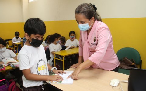 Los maestros deben ser el apoyo principal en este proceso, pero los padres también deben colaborar.