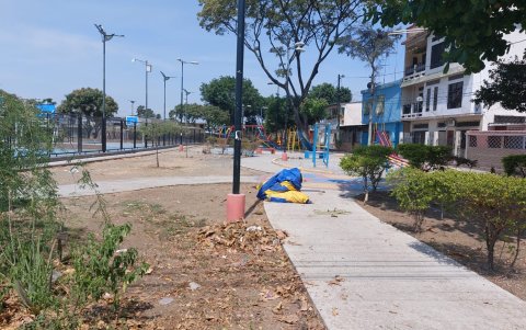 Sitio. La carpa se instaló en la ciudadela Martha de Roldós.