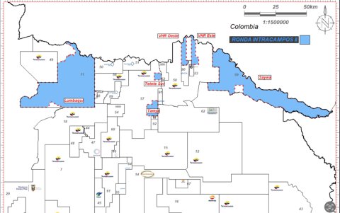Mapa de los bloques.