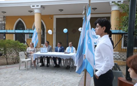 La ciudadela 9 de Octubre también se unió al festejo.